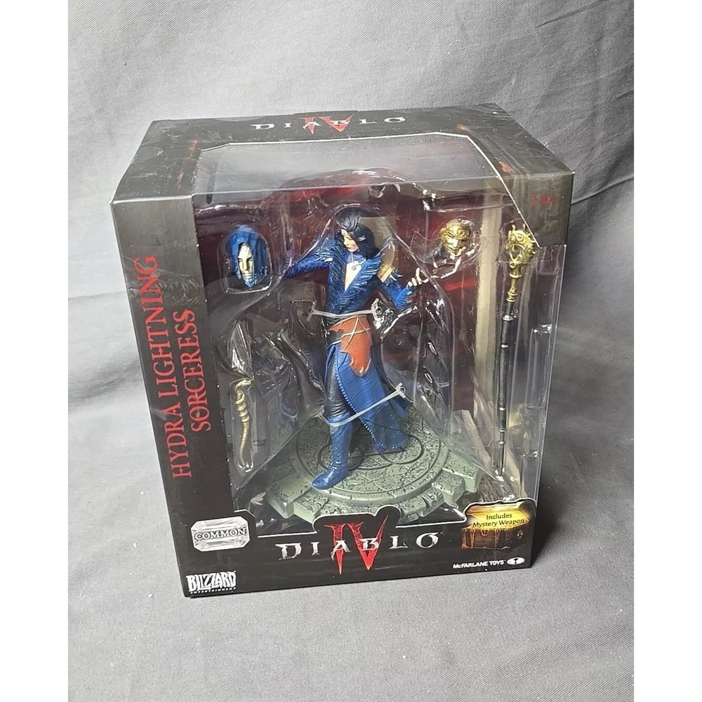 McFarlane Toys Diablo IV Hydra Lightning Sorceress 1:12 Statue 6" Figure New